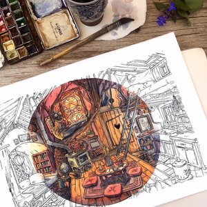 Emma BARRY - Atelier enchanteur : une maison de rêve pleine de créativité et de chaleur