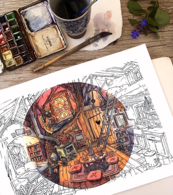 Emma BARRY - Atelier enchanteur : une maison de rêve pleine de créativité et de chaleur