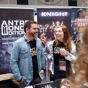 Antre Monde éditions - L'équipe d'Antre Monde Edition au salon