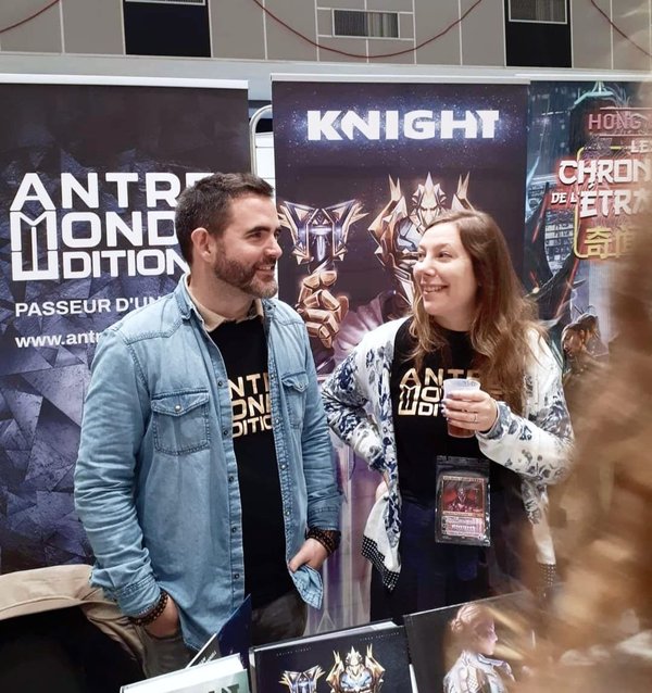 Antre Monde éditions - L'équipe d'Antre Monde Edition au salon