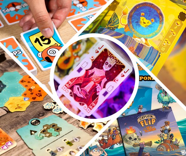 Asmodee - Mosaïque ludique : cartes, plateaux et aventures