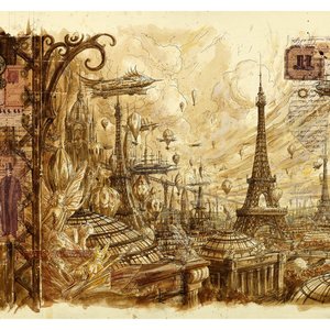 VORTEX-CORNER - Le Paris steampunk : cité des dirigeables et des machines à vapeur