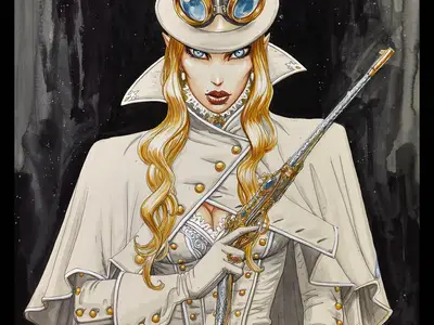 VORTEX-CORNER - La Vengeresse au chapeau haut-de-forme