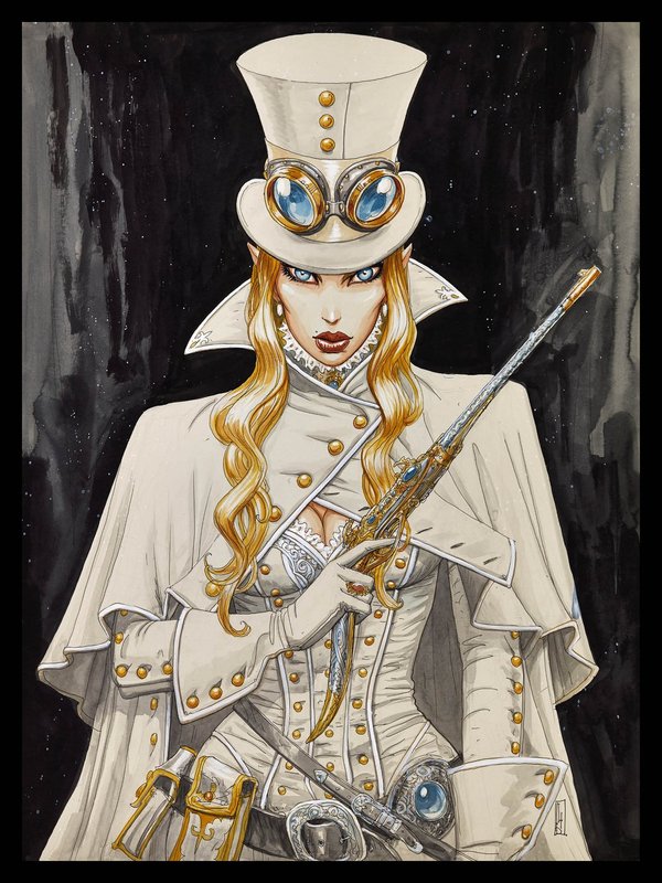 VORTEX-CORNER - La Vengeresse au chapeau haut-de-forme