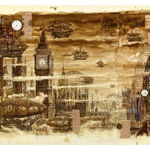 VORTEX-CORNER - Londres victorienne et les dirigeables steampunk