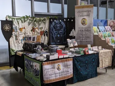 Tolkiendil - Stand de l'Association Tolkiendil — Voyages en Terre du Milieu