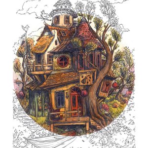 Emma BARRY - Maison enchantée au cœur de la nature mystérieuse