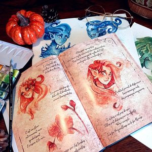 Bleuts Rituhëll - L'univers coloré des créatures féériques et de leur légende enchanteuse