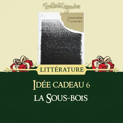 Couverture du livre "La Sous-Bois" de Cristofe Ségas avec des paquets cadeaux.