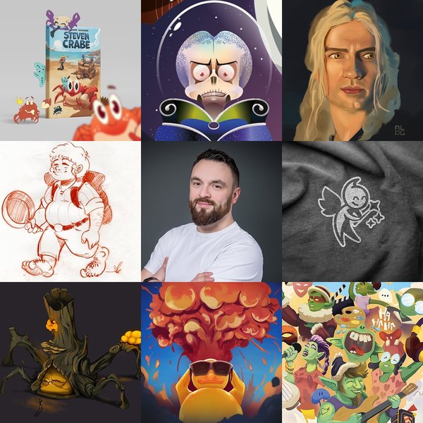 Black Rabbit Editions - Créations artistiques variées : des personnages aux illustrations captivantes