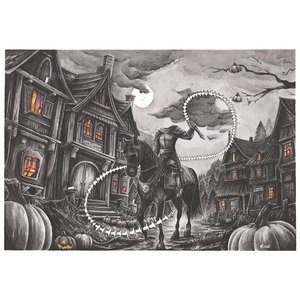 RinzArt - La nuit du cavalier mystérieux dans un village hanté