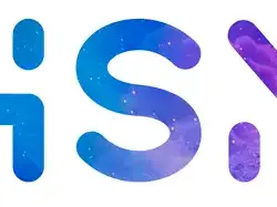 L'HOMME SANS NOM Editions - Logo HSN au dégradé et motif galaxie