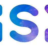 L'HOMME SANS NOM Editions - Logo HSN au dégradé et motif galaxie