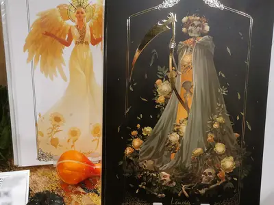 Hélène LENOBLE - L'élégance des contrastes : Vie et Mort en Art Visuel