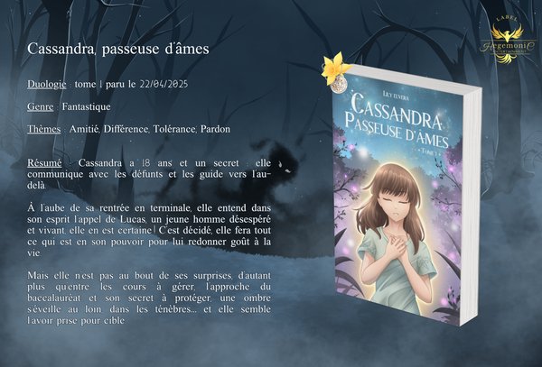 . - Cassandra, passeuse d'âmes : Entre secrets et destin dans un monde fantastique