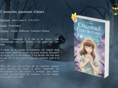 . - Cassandra, passeuse d'Ăąmes : Entre secrets et destin dans un monde fantastique