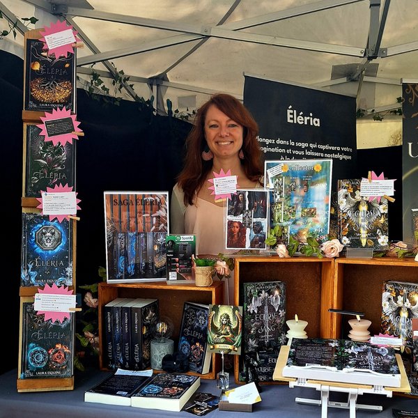 Laura ESQUINE - Salon du livre : Découvrez la saga Éleria et ses mondes enchanteurs !