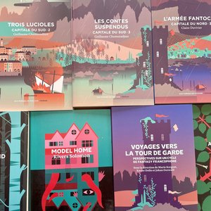 . - Mondes en couverture: illustrations de fantastique francophone