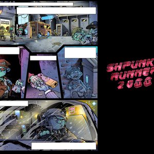 Guillaume Et Rémi ALBIN ET HOFFMANN - Shpunk Runner 2088 : aventures dans une ville futuriste et décalée