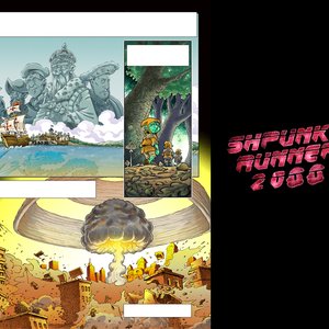 Guillaume Et Rémi ALBIN ET HOFFMANN - Aventures Épiques dans un Monde Post-Apocalyptique : Shpunk Runner 2000