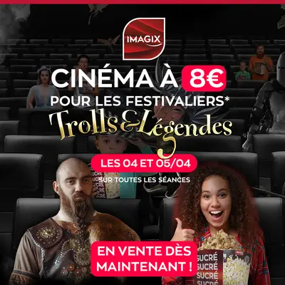 Action Cinéma à 8 Euros pour les festivaliers
