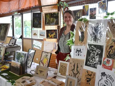 Ambre TARRIER - Exposition d'art : créations inspirées de la nature et de l'imaginaire