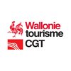 Logo de Wallonie Tourisme avec un coq et le texte Commissariat Générale du Tourisme.