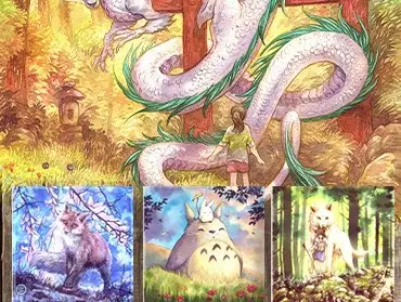 CHANE - Bestiaire féerique : tableaux pour s'évader