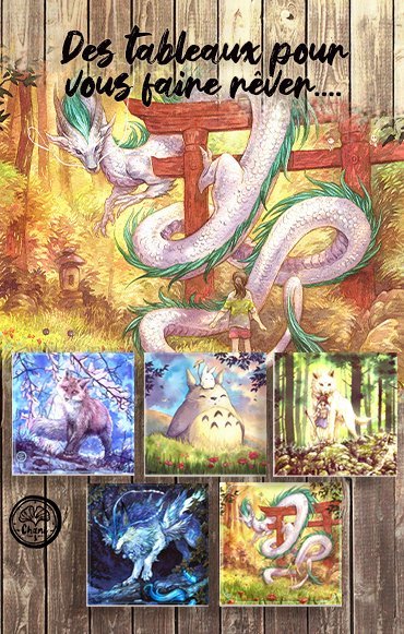 CHANE - Bestiaire féerique : tableaux pour s'évader