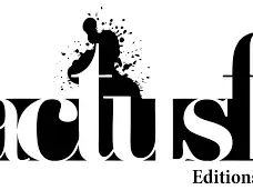 ACTUSF Editions - Logo d'ActuSF Ăditions : silhouette noire et Ă©claboussures d'encre