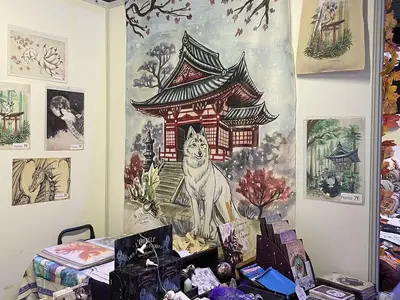 Marylin WEYL - Art et inspirations japonaises au salon des créateurs